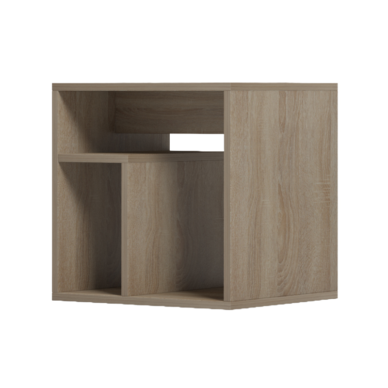 Βοηθητικό τραπέζι Doublo pakoworld sonoma 40x35x40εκ 4