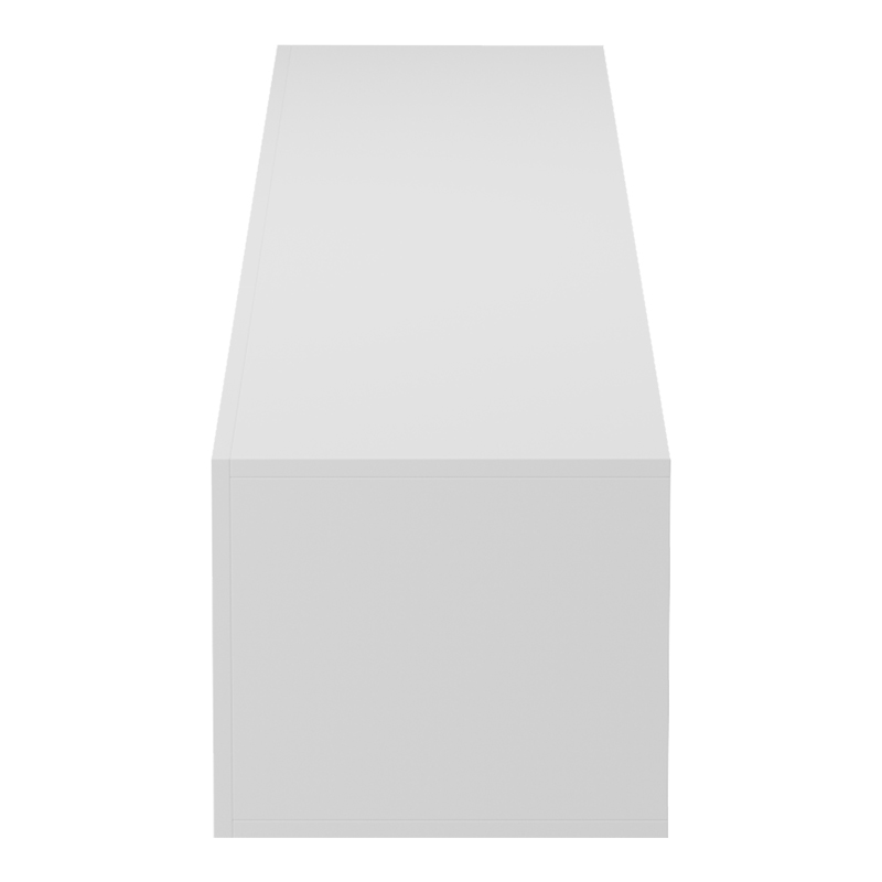 Έπιπλο τηλεόρασης επιτοίχιο με Led Rival pakoworld λευκό 210x35x30εκ 5