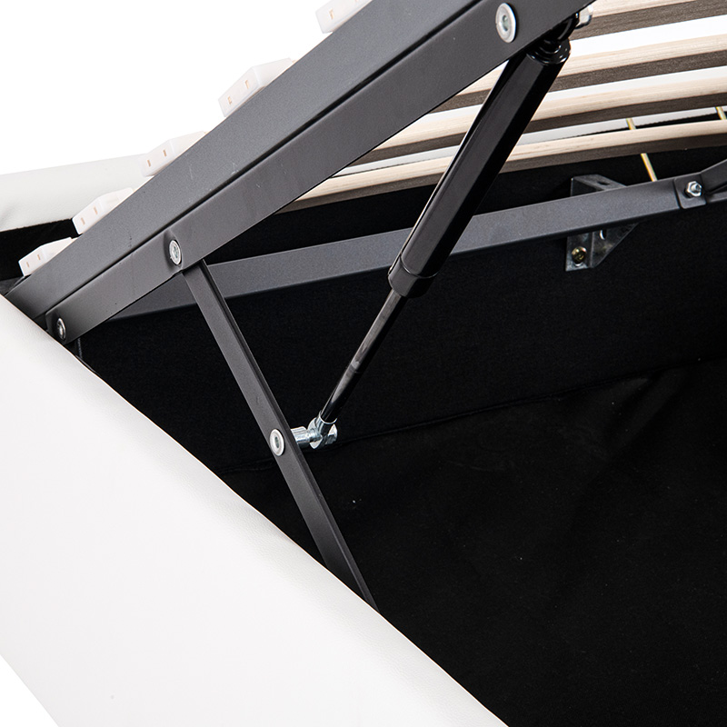 Κρεβάτι Circe pakoworld PU λευκό με αποθηκευτικό χώρο 150x200εκ 7