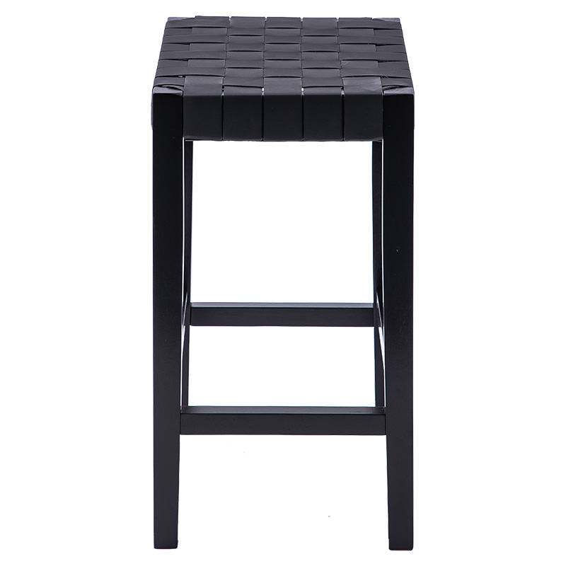 Σκαμπό Ridley pakoworld ξύλο-pu μαύρο 51x34x61.5εκ 3