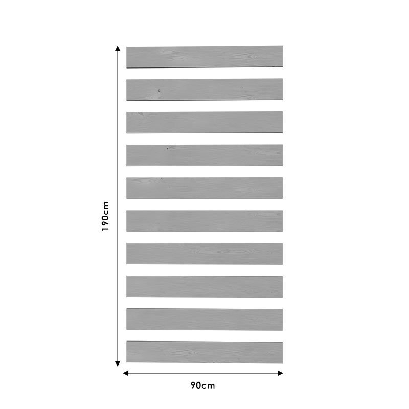 Κρεβατόξυλα για κουκέτα Winston pakoworld 90x190εκ 3