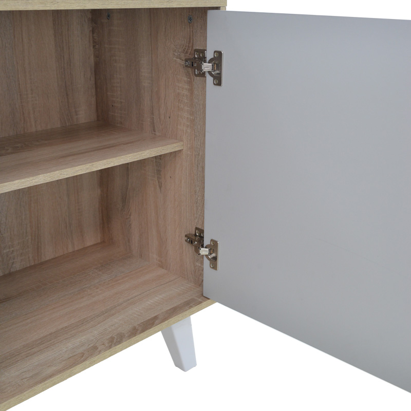 Μπουφές Billie pakoworld sonoma-γκρι 149x40x77εκ 7