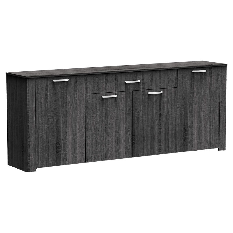 Μπουφές Kinley pakoworld σε ανθρακί-wenge απόχρωση 210x40x82εκ 2