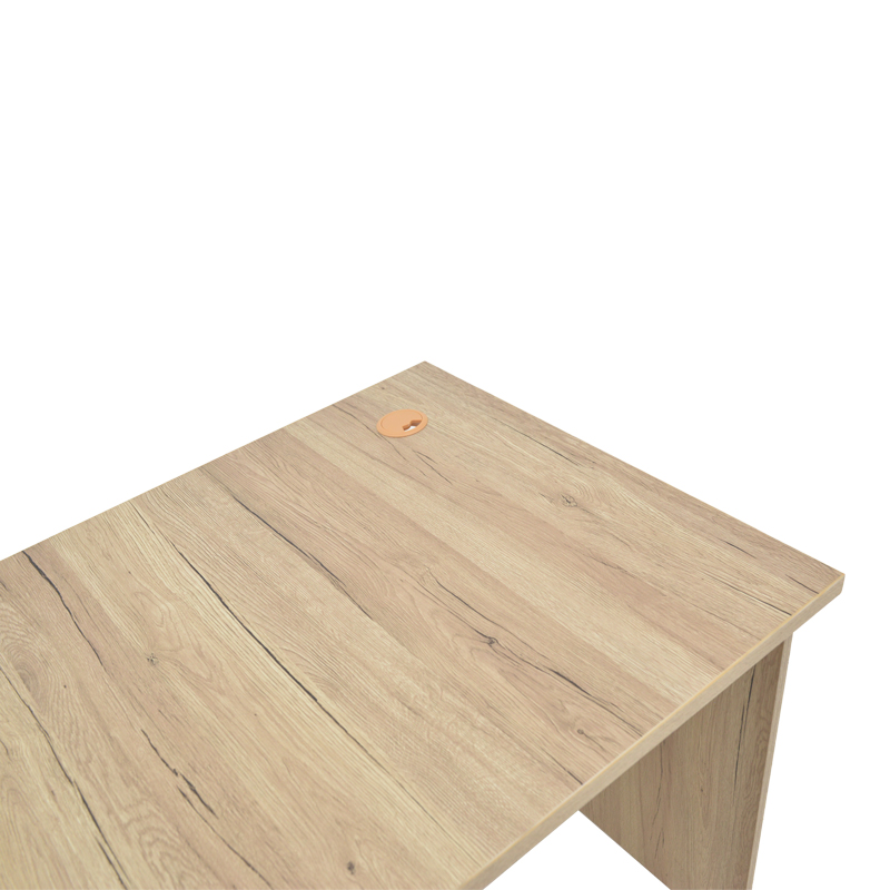 Γραφείο εργασίας Anze pakoworld φυσικό μελαμίνης 150x75x75εκ 3