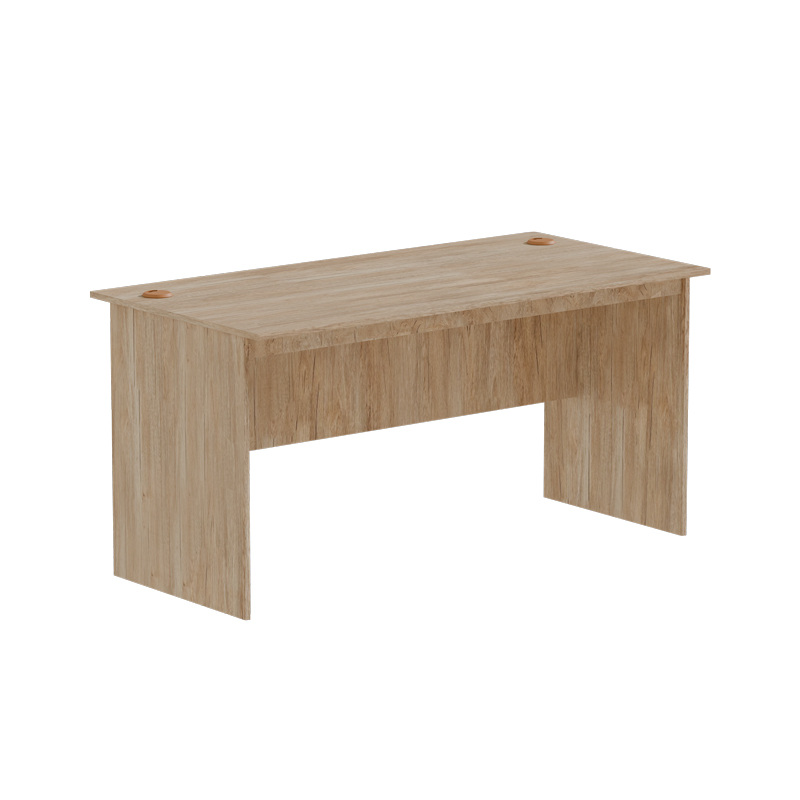 Γραφείο εργασίας Anze pakoworld φυσικό μελαμίνης 120x70x75εκ 1
