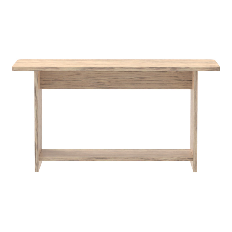 Τραπέζι Kumba pakoworld σε oak απόχρωση 80x40x42εκ 3