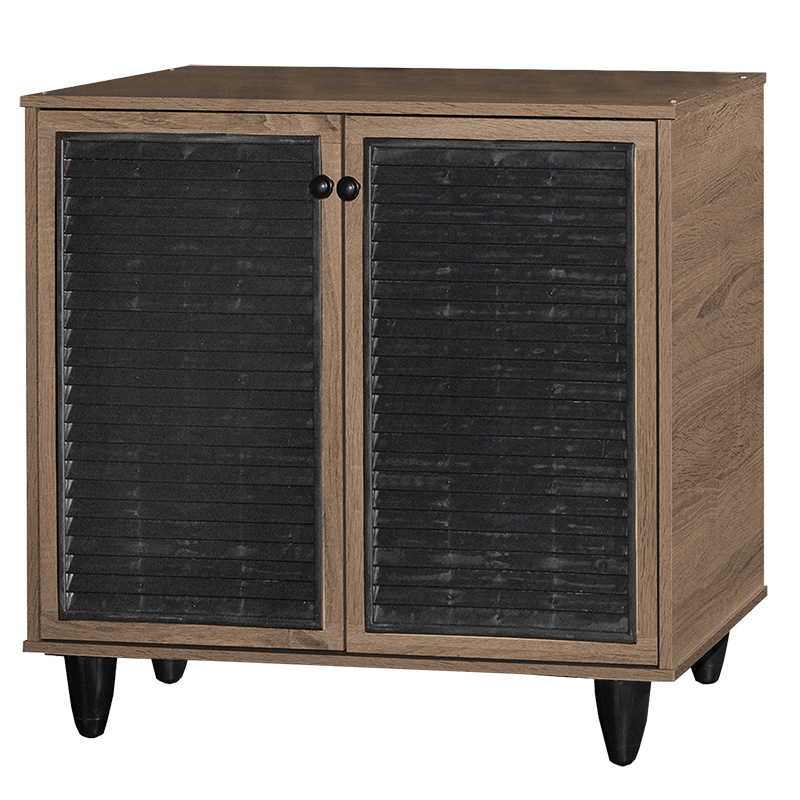 Παπουτσοθήκη-ντουλάπι Ronan pakoworld χρώμα καρυδί 70.5x35x66εκ 2