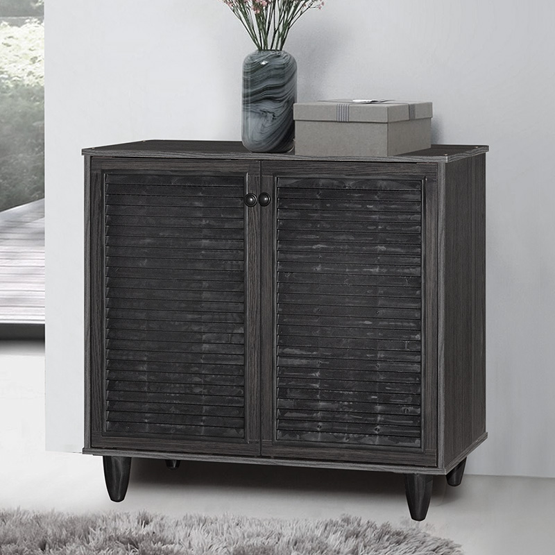 Παπουτσοθήκη-ντουλάπι Ronan pakoworld χρώμα wenge 70.5x35x66εκ 1