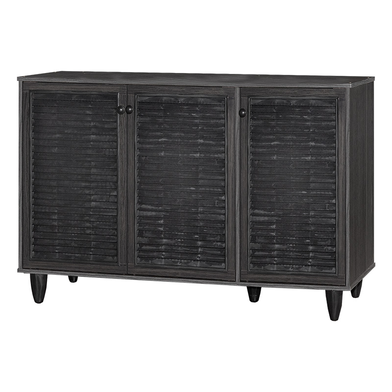 Παπουτσοθήκη-ντουλάπι Ronan pakoworld χρώμα wenge 105x35x66εκ 2
