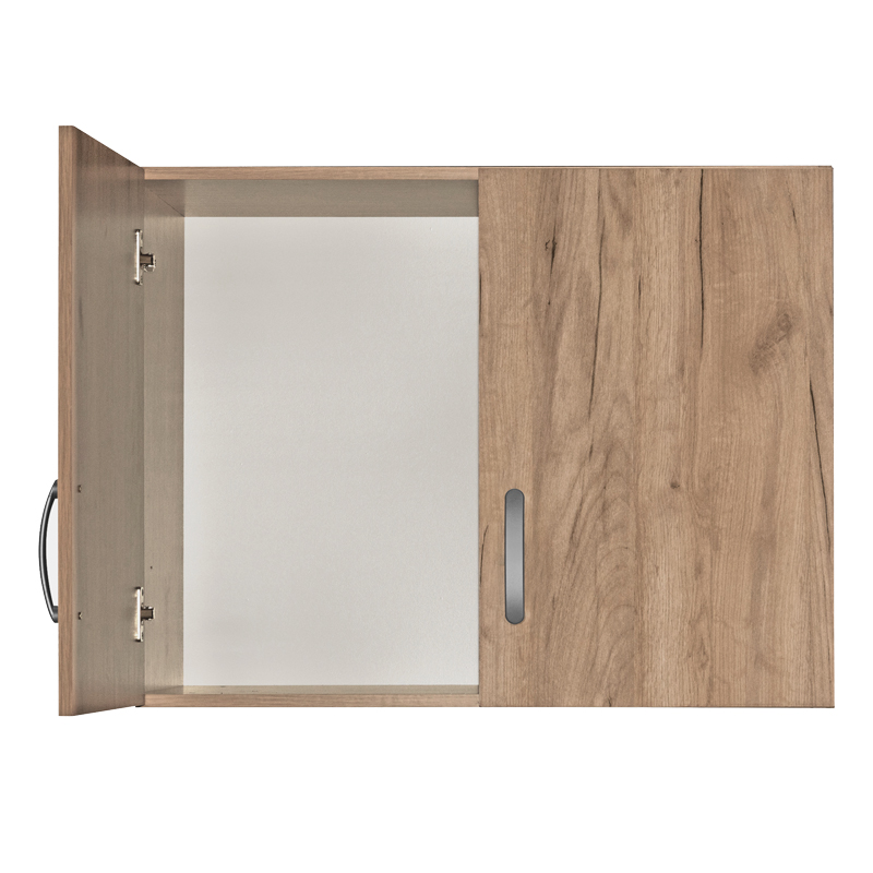 Πατάρι ντουλάπας Zelia pakoworld δίφυλλο oak 79x42x60εκ 2