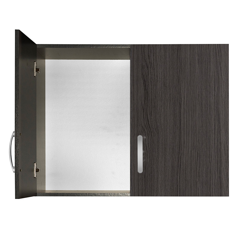 Πατάρι ντουλάπας Zelia pakoworld δίφυλλο wenge eo 79x42x60εκ 2