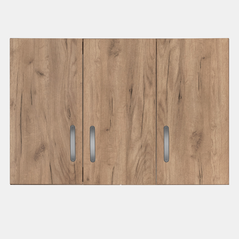 Πατάρι ντουλάπας Zelia pakoworld τρίφυλλο oak 90x42x60εκ 3