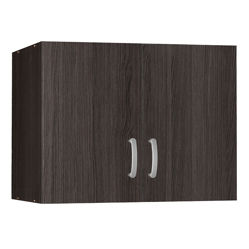 Ντουλάπα δίφυλλη και πατάρι Zelia pakoworld wenge 79x42x240εκ. 4