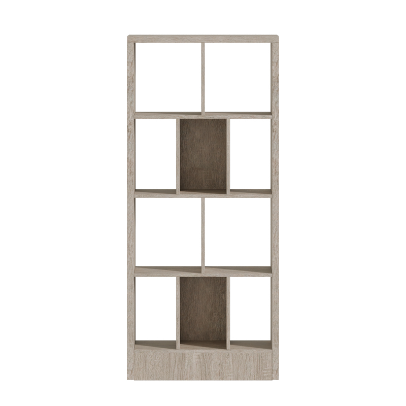 Βιβλιοθήκη Dividre pakoworld sonoma oak μελαμίνης 80x30x181εκ 3