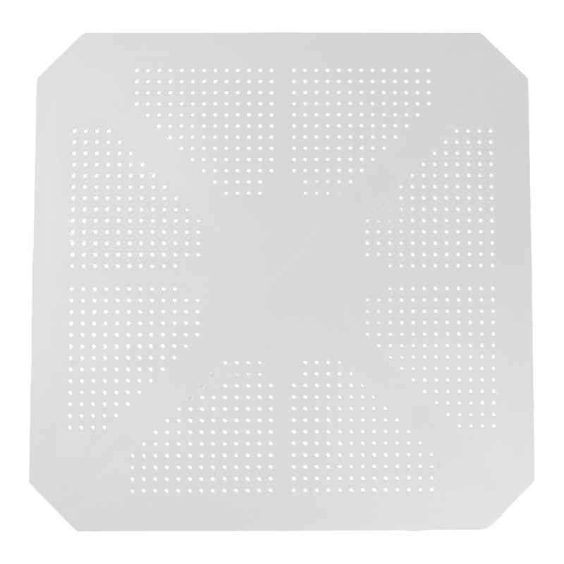 Τραπέζι Icon pakoworld PP σε λευκή απόχρωση 80x80x74.5εκ 3