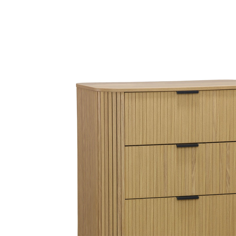 Συρταριέρα Scandi pakoworld με 4 συρτάρια φυσικό 79x46x115εκ 3