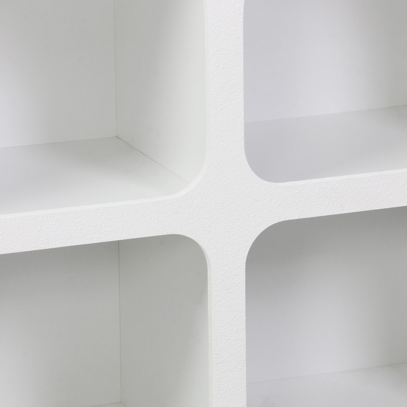 Μπουφές Emersi pakoworld με ράφια mdf σε λευκή απόχρωση 120x35x76εκ 7