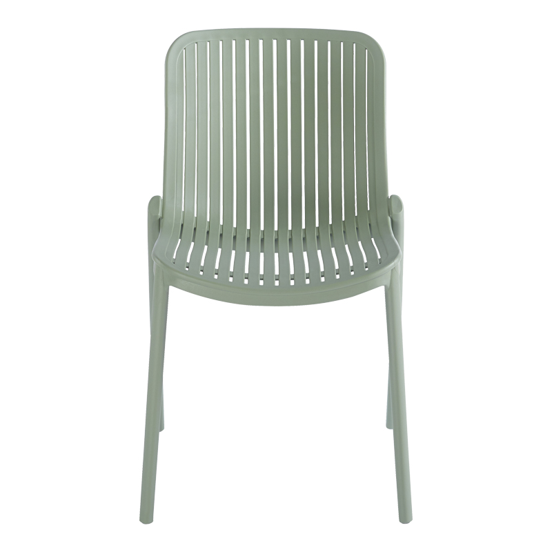 Καρέκλα Teragi στοιβαζόμενη pakoworld pp με UV protection μέντα 58x43.5x82εκ 4