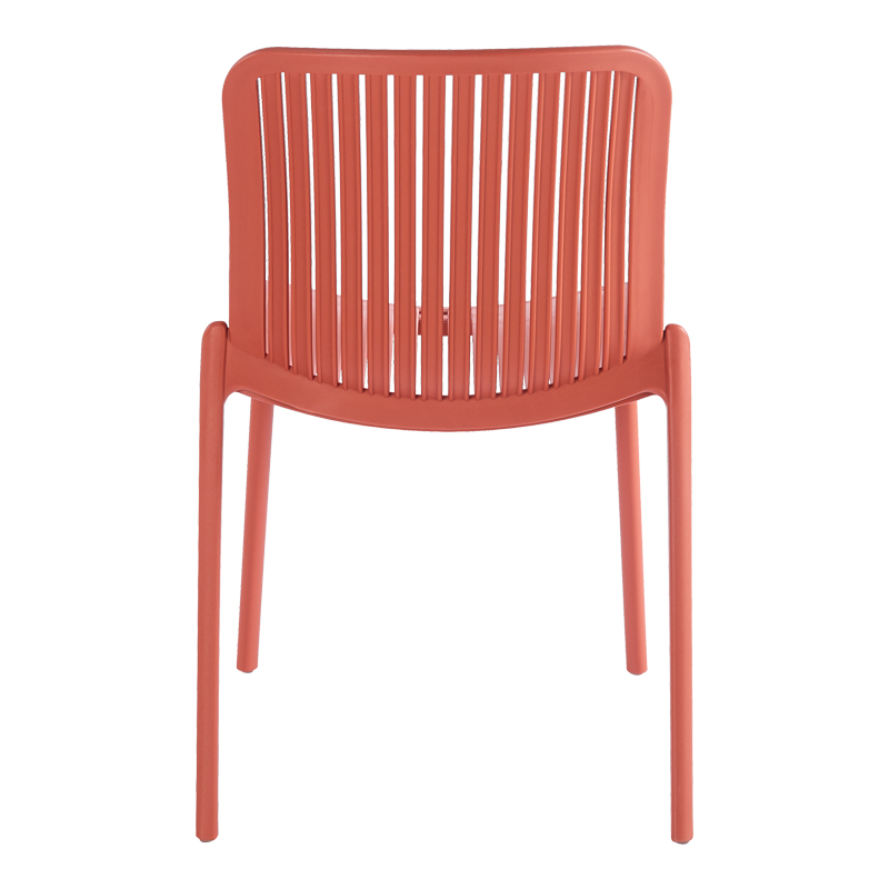 Καρέκλα Teragi στοιβαζόμενη pakoworld pp με UV protection terracotta 58x43.5x82εκ 5