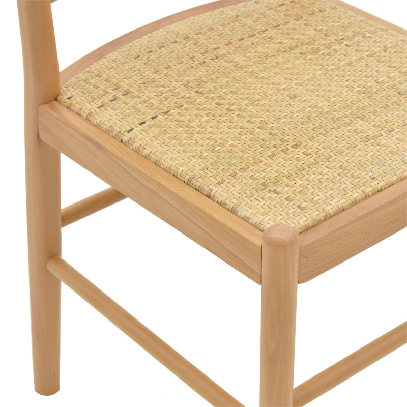 Καρέκλα Alessia pakoworld ξύλο οξιάς-rattan φυσικό 43x44x89εκ 7