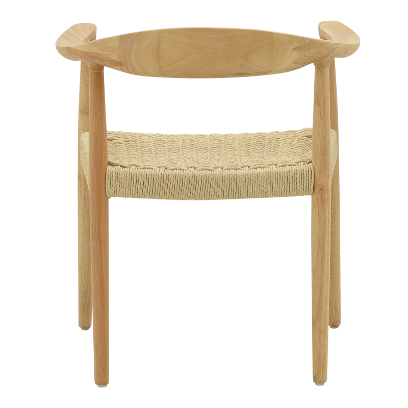 Πολυθρόνα Juvan pakoworld φυσικό rubberwood 64x53x77εκ 7