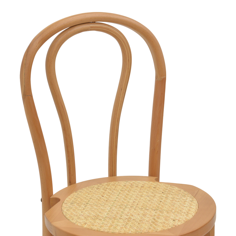 Σκαμπό μπαρ Thonet pakoworld φυσικό ξύλο οξιάς-έδρα φυσικό rattan 41x50x105εκ 6