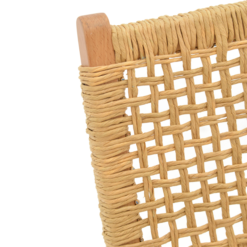Καρέκλα πτυσσομενη Xianju pakoworld ξύλο οξιάς και σχοινί σε φυσική απόχρωση 47x58x85εκ 8