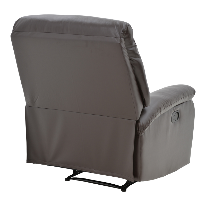 Πολυθρόνα relax Terpsi pakoworld καφέ PU 80x94x100εκ 3