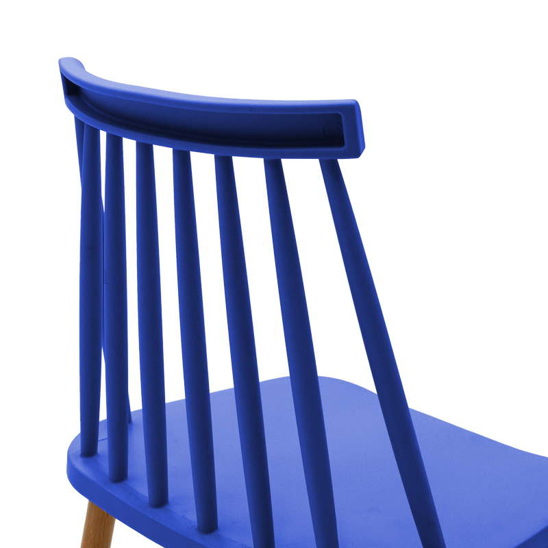 Καρέκλα Aurora pakoworld μπλε pp-φυσικό μεταλλικό πόδι 42x49.5x77εκ 5