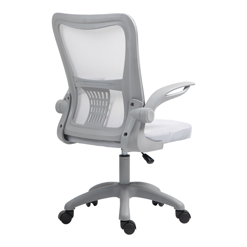 Καρέκλα γραφείου εργασίας Annalise pakoworld mesh γκρι 57x53x100εκ 4