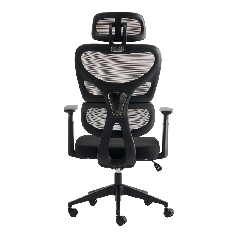 Καρέκλα γραφείου διευθυντή Cadrey pakoworld mesh μαύρο 67x64x120-128εκ 6
