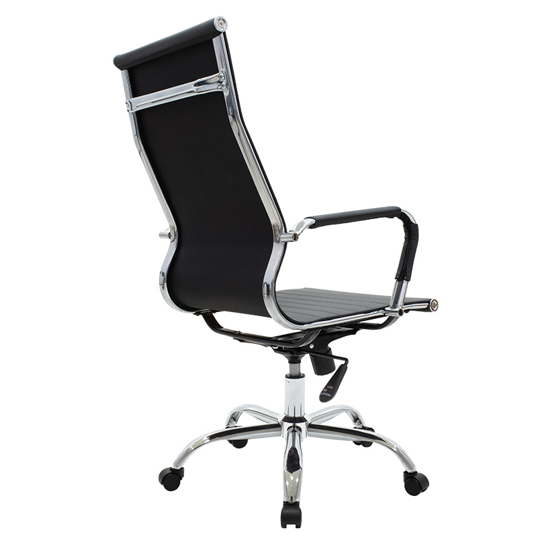 Καρέκλα γραφείου διευθυντή Valter pakoworld μαύρο pu 55.5x58x108εκ 2