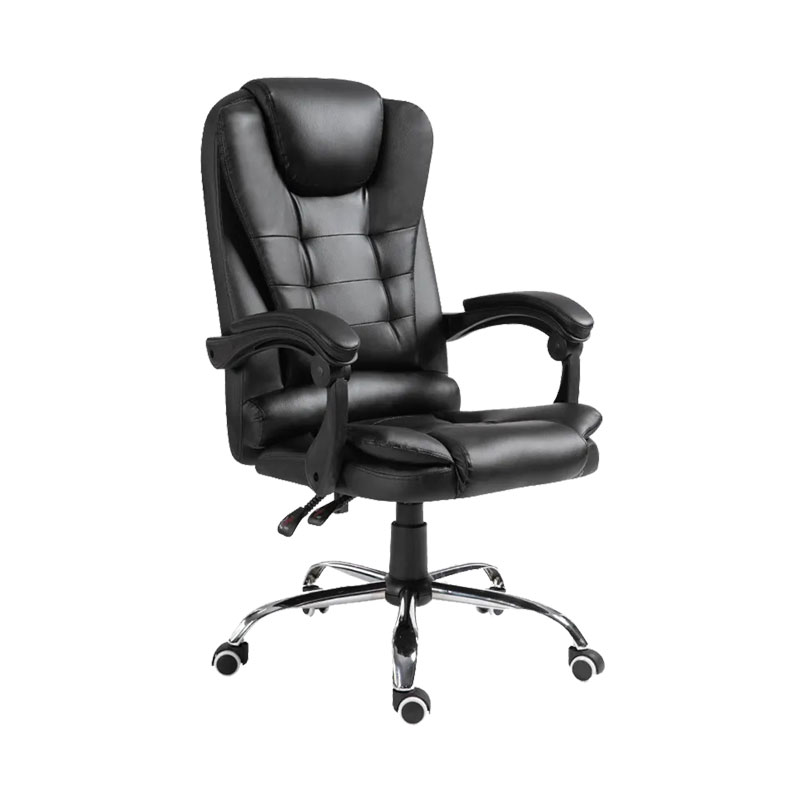 Καρέκλα γραφείου διευθυντή Benett pakoworld μαύρο pu 62x48x110εκ 1