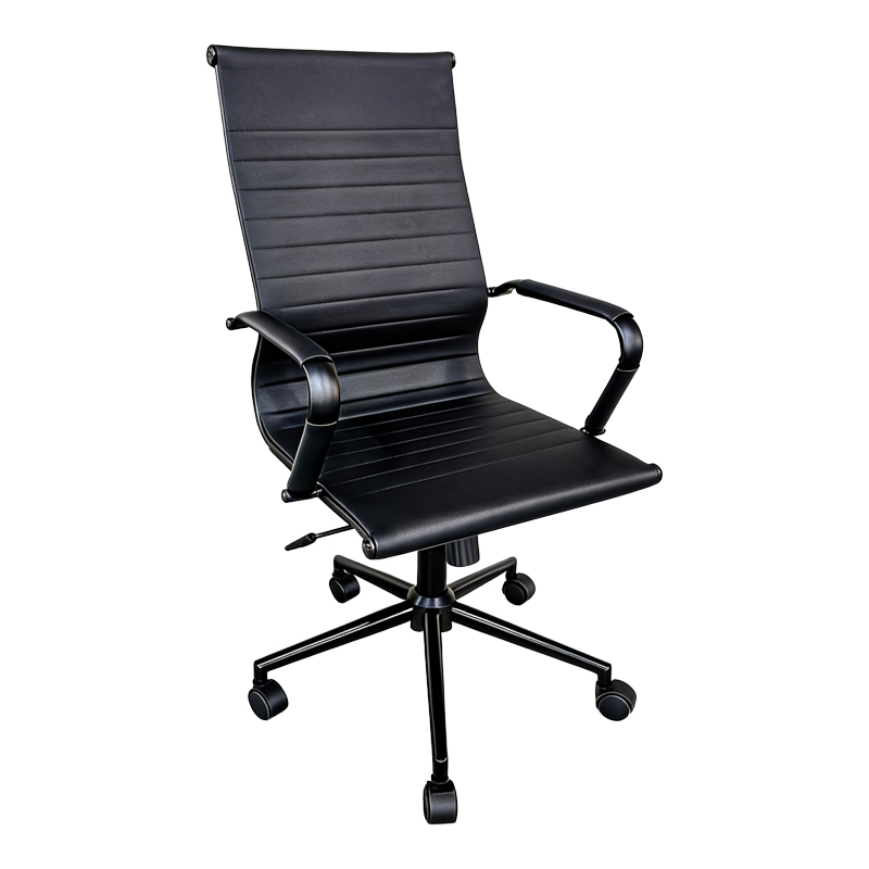 Καρέκλα γραφείου διευθυντή Valter pakoworld pu μαύρο 55.5x58x108εκ 1