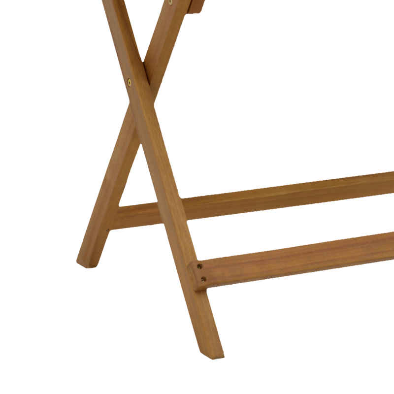 Τραπέζι Jaybo pakoworld πτυσσόμενο φυσικό ξύλο ακακίας 100x65x72εκ 6