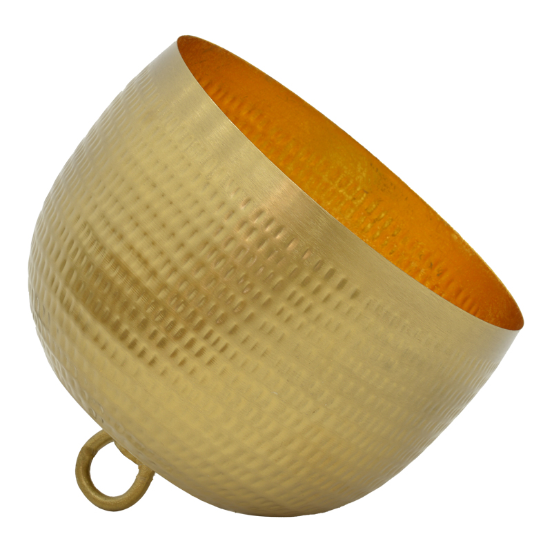 Φωτιστικό δαπέδου Lightie Inart E27 χρυσό μέταλλο Φ35x33εκ 1