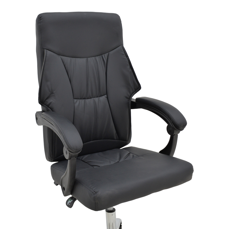 Καρέκλα γραφείου διευθυντή Glorin pakoworld μαύρο pu 60x68x128εκ 6