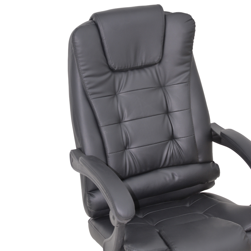 Καρέκλα γραφείου διευθυντή Toronsi pakoworld μαύρο pu 60x68x128εκ 6