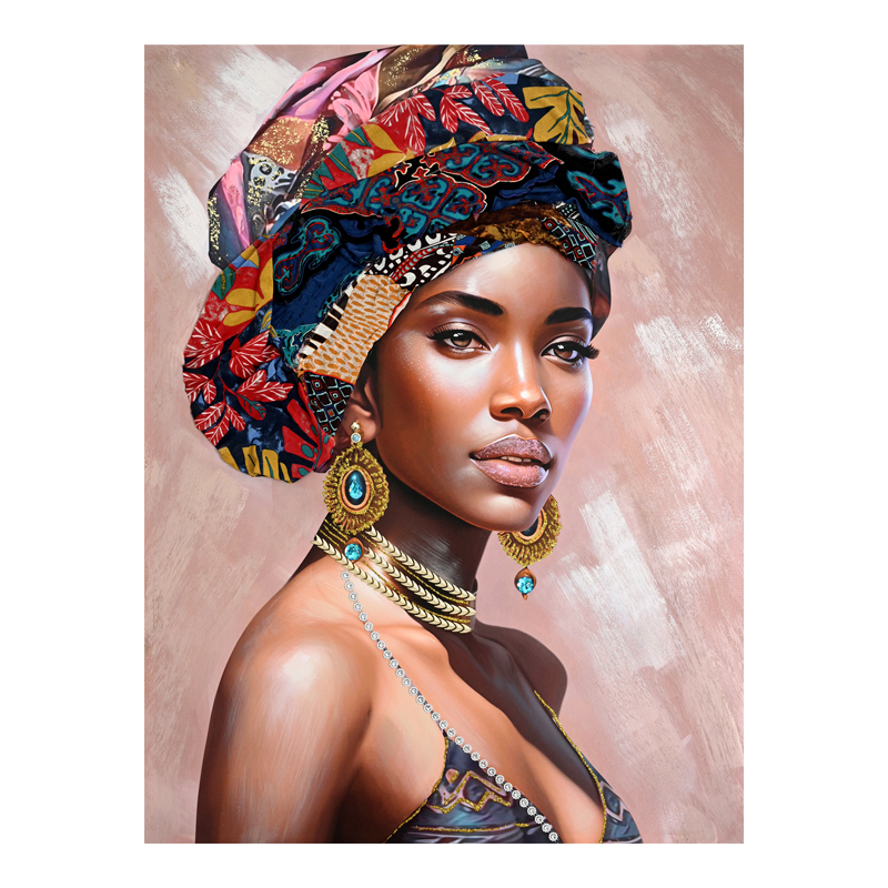 Πίνακας σε καμβά Facy 3D Inart 90x3x120εκ 1