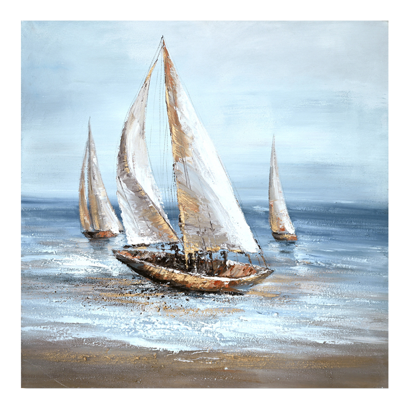 Πίνακας σε καμβά Sailer Inart 100x3x100εκ 1