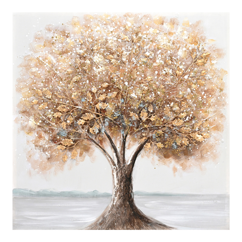 Πίνακας σε καμβά Nator II 3D Inart 80x3x80εκ 1