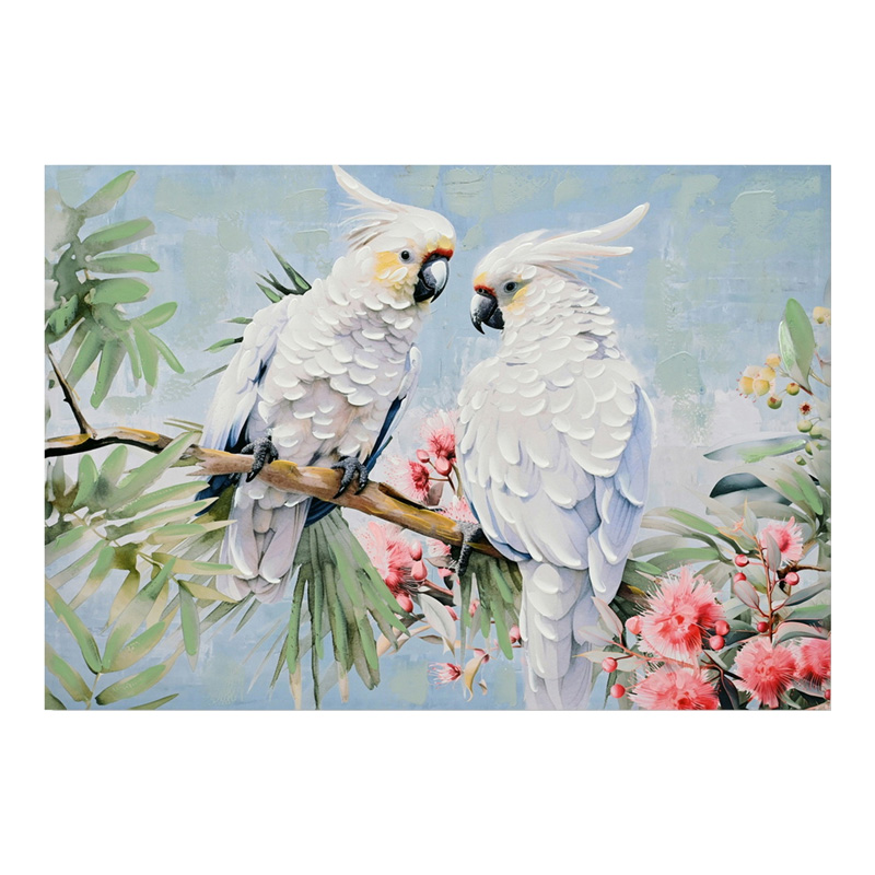 Πίνακας σε καμβά Parote Inart 100x3x70εκ 1