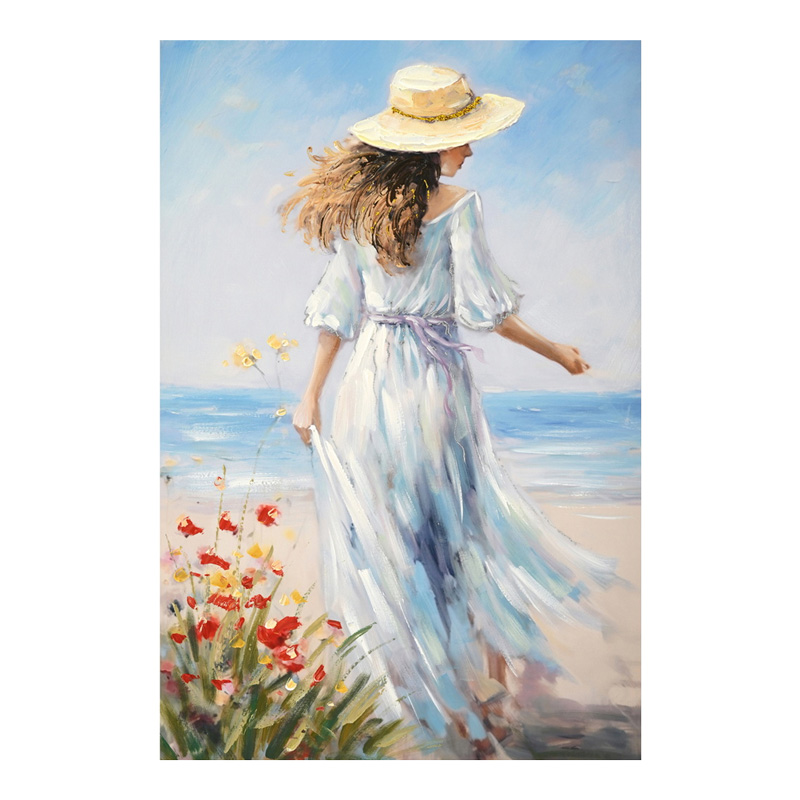 Πίνακας σε καμβά Avra Ι Inart 60x3x90εκ 1