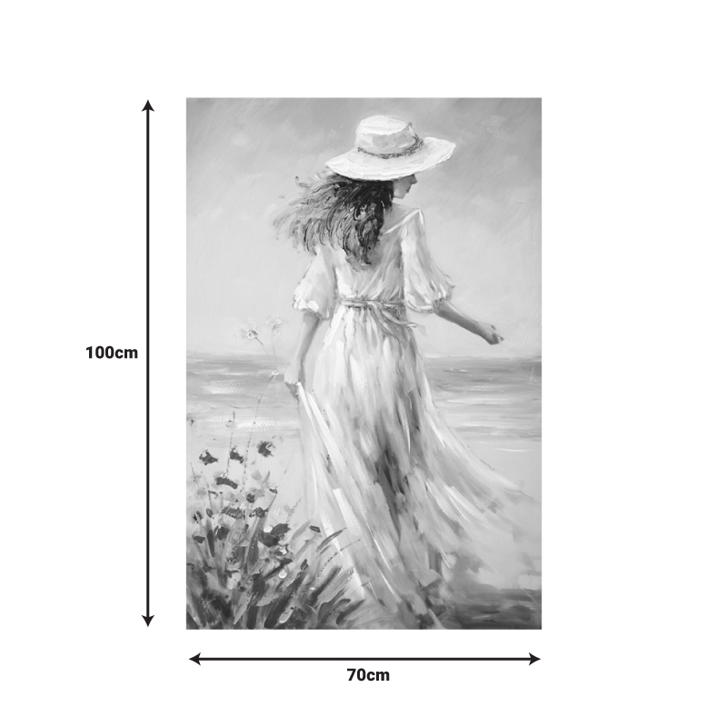 Πίνακας σε καμβά Avra Ι Inart 60x3x90εκ 2