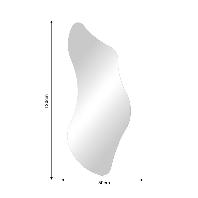 Καθρέπτης Unit Inart 50x1x120εκ 2