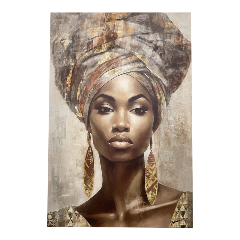 Πίνακας σε καμβά Siena Inart 80x3x120εκ 1