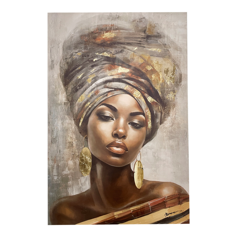 Πίνακας σε καμβά Siena I Inart 80x3x120εκ 1