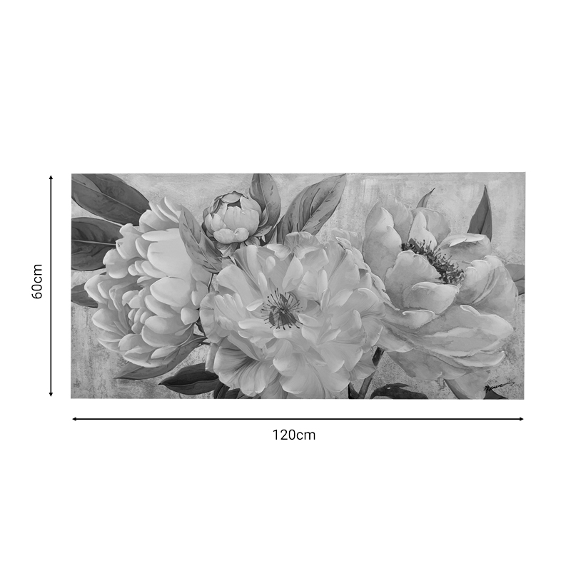 Πίνακας σε καμβά Kattie Inart 120x3x60εκ 2