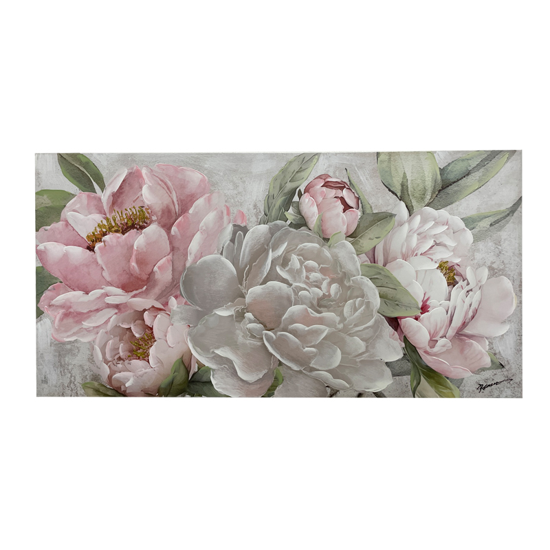 Πίνακας σε καμβά Kattie I Inart 120x3x60εκ 1