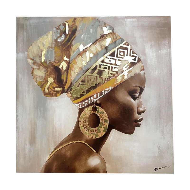 Πίνακας σε καμβά Mayo Inart 70x3x70εκ 1